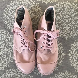 Bangs Shoes Desert Rose High Tops size 9 1/2